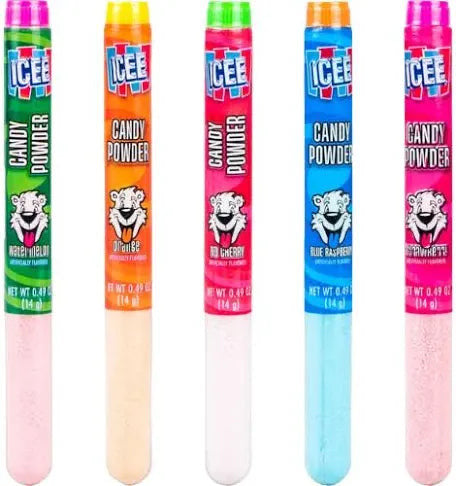 Icee Sour Powder Tubes