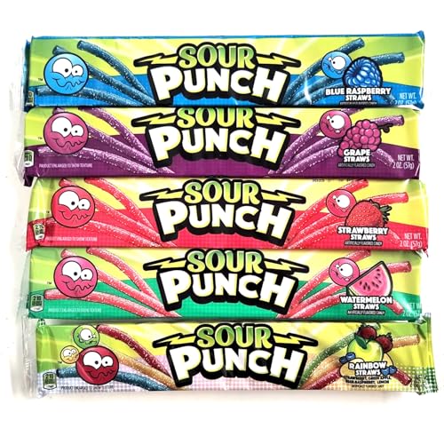 Sour Punch Straws