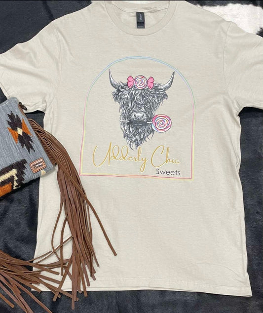 Udderly Chic Sweets Tee